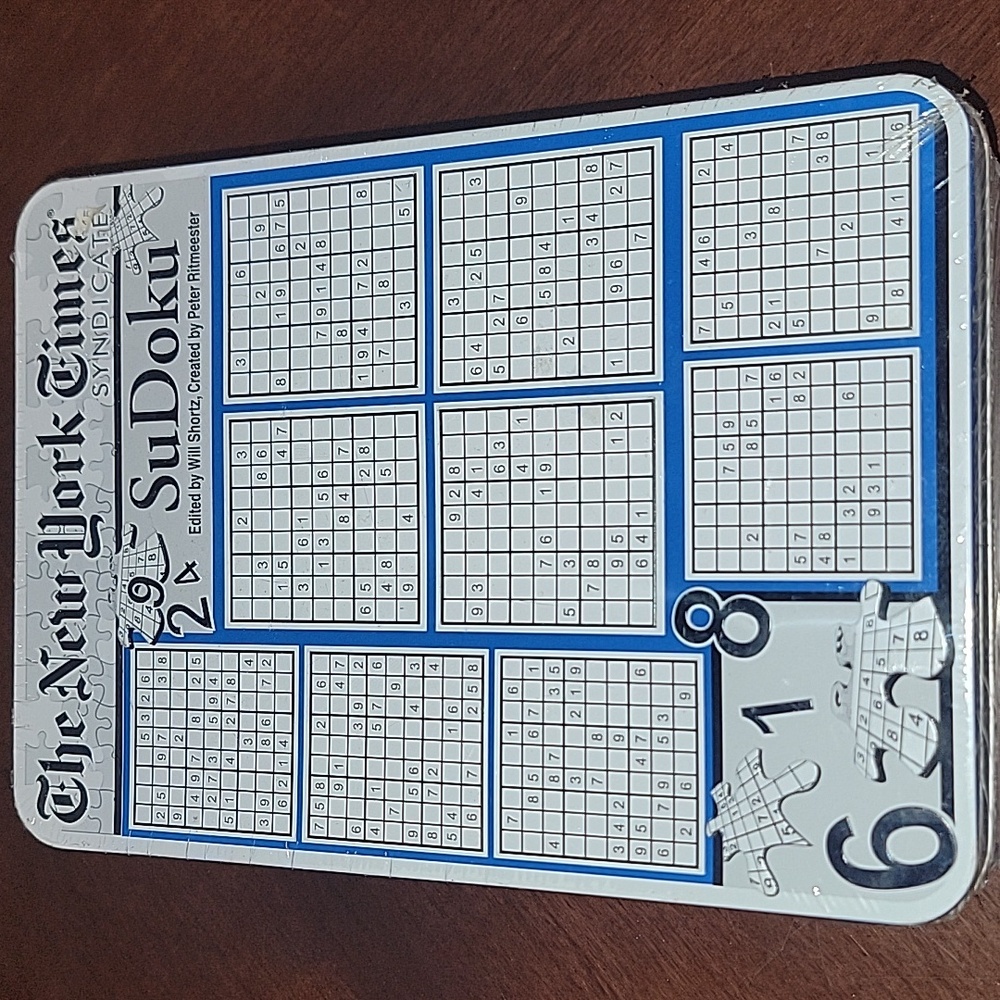 (J26) New York Times SuDoku game